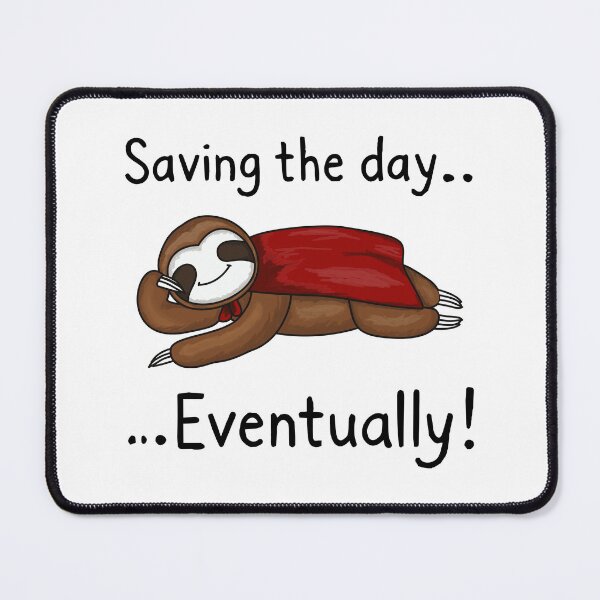 Item preview, Super Lazy Sloth - funny cute sloth design designed and sold by Reesh-Store.