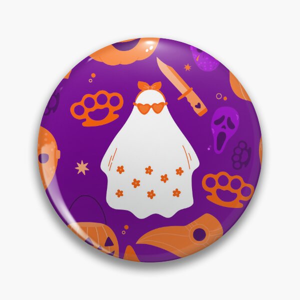 Artikelvorschau, süßer Halloween Blumengeist orange entworfen und verkauft von Gossip Rag.