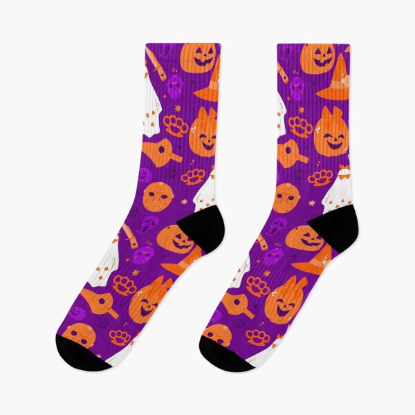 Item preview, cute halloween floral ghost orange designed and sold by Gossip Rag.
