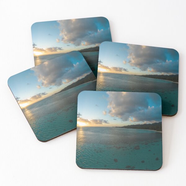 Item preview, Rarotongan Lagoon Sunset designed and sold by mattryanphoto.
