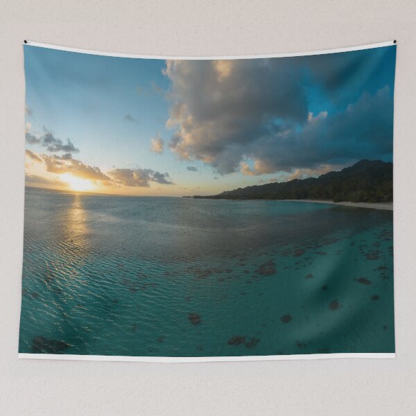 Item preview, Rarotongan Lagoon Sunset designed and sold by mattryanphoto.