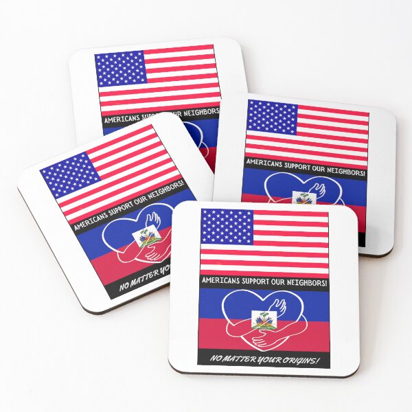 Item preview, Unity Beyond Borders - American Support for Haitian Neighbors designed and sold by WheelieGdArt.