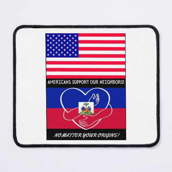 Item preview, Unity Beyond Borders - American Support for Haitian Neighbors designed and sold by WheelieGdArt.