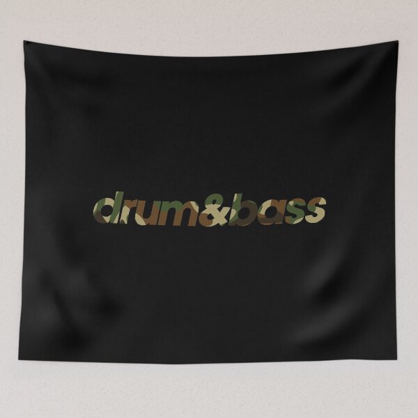 Item preview, drum & bass camo dnb designed and sold by dnbmerch24.