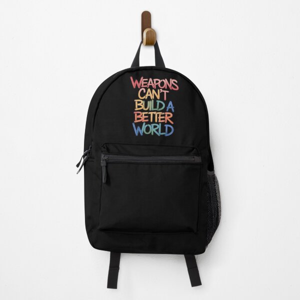 Item preview, "Weapons Can’t Build a Better World" – Anti-War art designed and sold by paulo silveira.