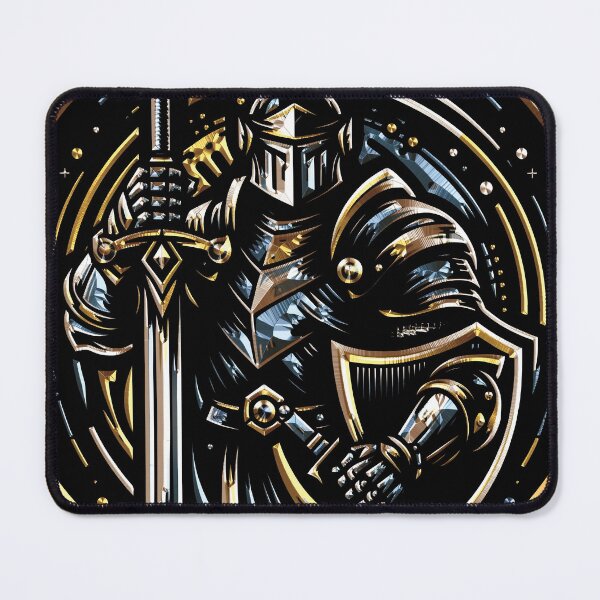 Item preview, Gold Foil Knight Series #3 designed and sold by LostVikingtees.