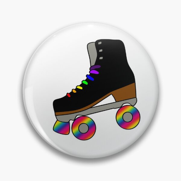 Item preview, Rainbow Roller Skate designed and sold by Fuzzy Izmit's Shop.