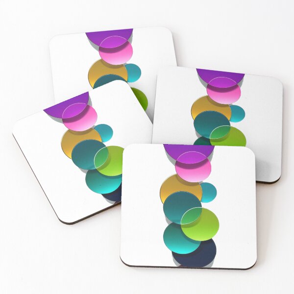 Item preview, Colorful overlapping cicles designed and sold by roshana3.