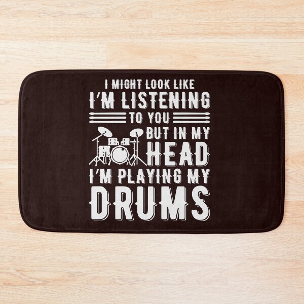 Item preview, In My Head I'm Playing Drums designed and sold by KTDesigns4U.