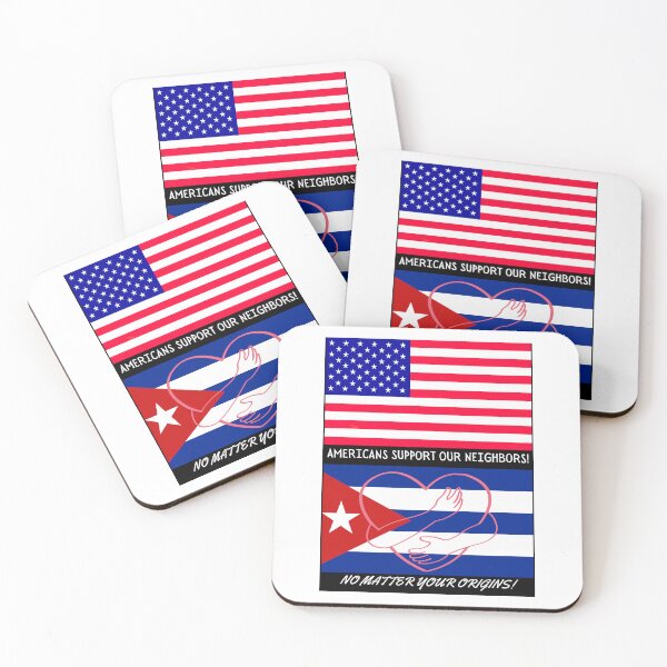 Item preview, Unity Beyond Borders - American Support for Cuban Neighbors designed and sold by WheelieGdArt.