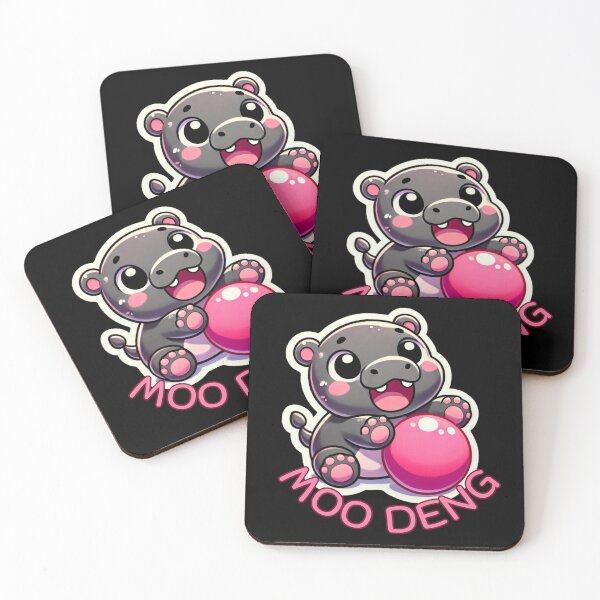 Item preview, Moo Deng Plays Ball designed and sold by LewpyG.