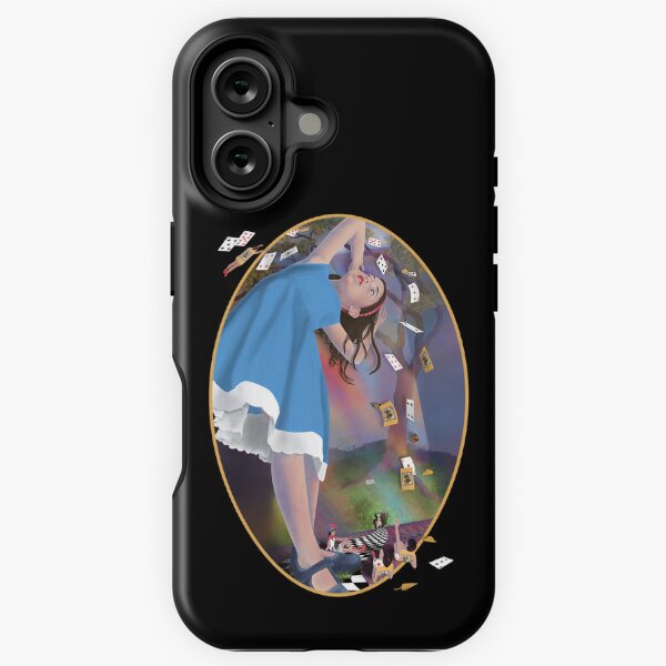 Flying Cards Dissolve Alice's Dream - Cut out iPhone Tough Case
