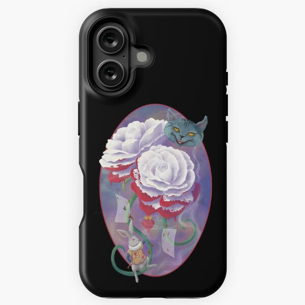 Painted Roses For Wonderland's Heartless Queen Case iPhone Tough Case