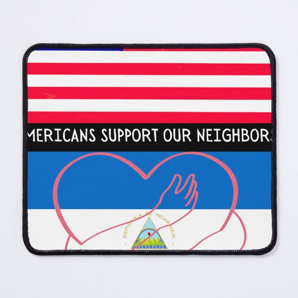 Item preview, Unity Beyond Borders - American Support for Nicaraguan Neighbors designed and sold by WheelieGdArt.