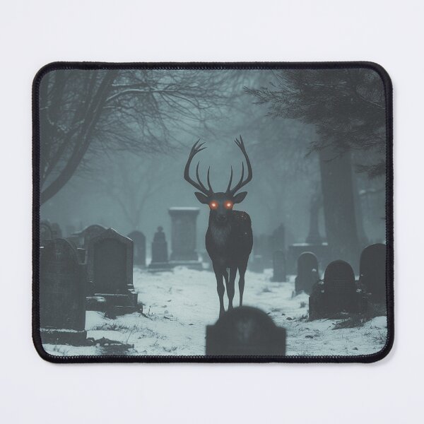 Item preview, Deer In Graveyard designed and sold by Nocturne Paws.