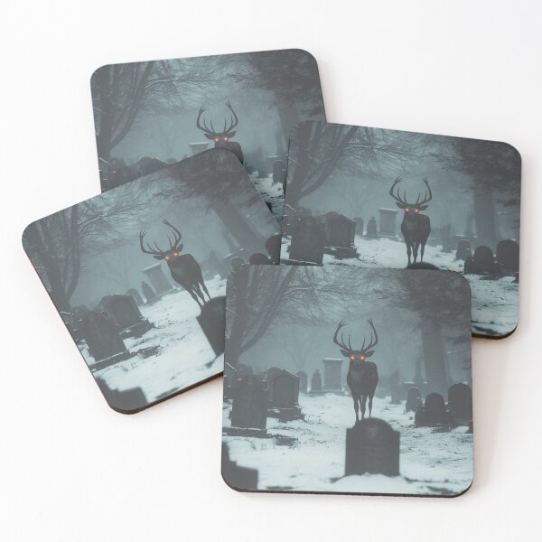 Item preview, Deer In Graveyard  designed and sold by Nocturne  Paws.