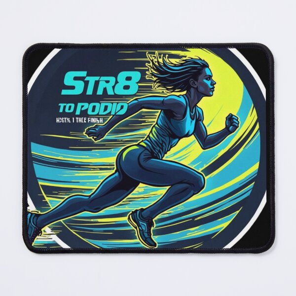 Item preview, Str8 to Podio - Hustle to the Finish Line designed and sold by Triathlongram.