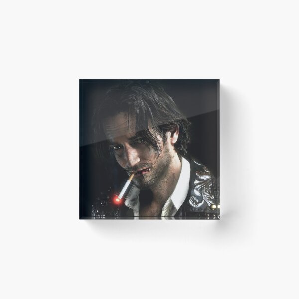 Item preview, Mysterious Man Luis Sera Smoking In His Last Moments Resident evil 4 Remake RE4 designed and sold by Neesu.