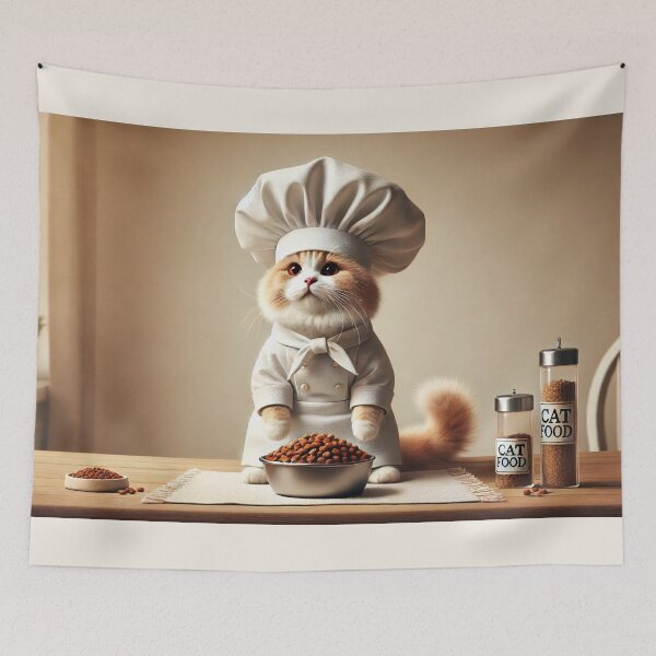 Item preview, Master Chef Cat - Whisker Delights designed and sold by WheelieGdArt.