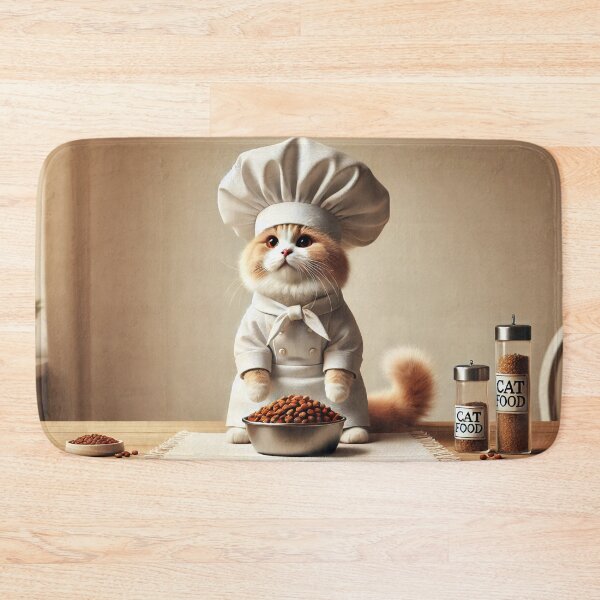 Item preview, Master Chef Cat - Whisker Delights designed and sold by WheelieGdArt.