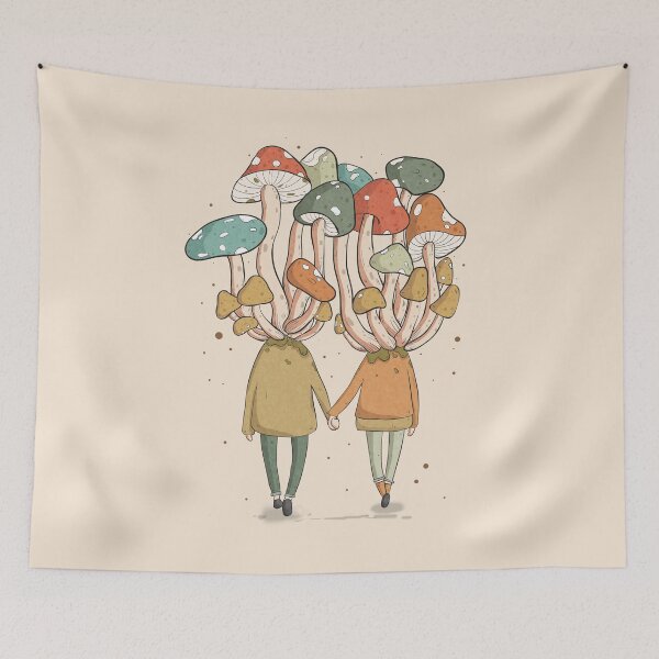 Item preview, Grow Together Mushroom designed and sold by celestearmilla.