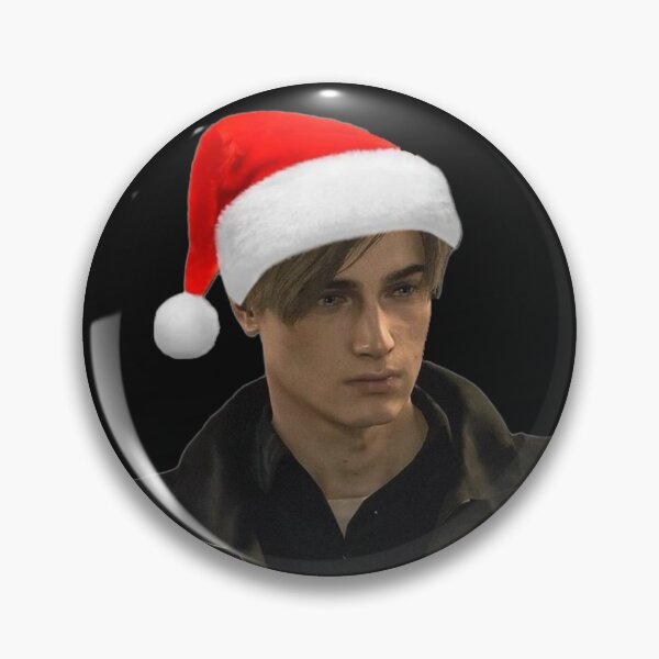 Item preview, Leon Scott Kennedy With A Christmas Hat Resident Evil 4 Remake designed and sold by Neesu.