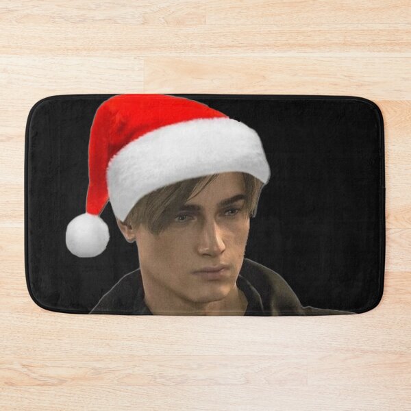 Item preview, Leon Scott Kennedy With A Christmas Hat Resident Evil 4 Remake designed and sold by Neesu.