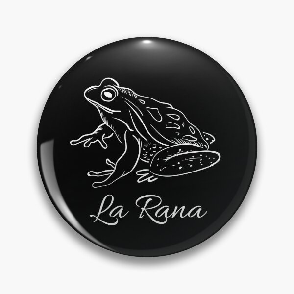 Artikelvorschau, Spanisches Wort Frosch - La Rana entworfen und verkauft von ColorfulPrints.