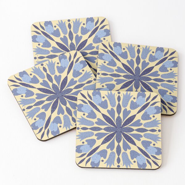 Item preview, Blue Bomb Mandala-24A-077 designed and sold by Cori Lang.