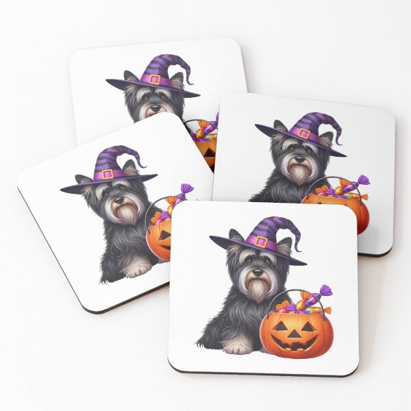 Item preview, Skye Terrier Dog Halloween designed and sold by doodIllustrate.