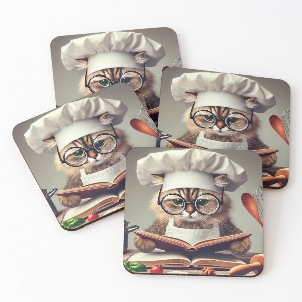 Item preview, Chef Simba - The Culinary Cat Maestro designed and sold by WheelieGdArt.