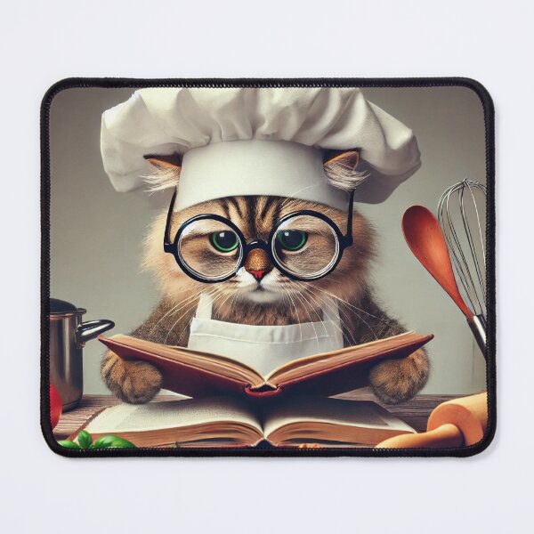 Item preview, Chef Simba - The Culinary Cat Maestro designed and sold by WheelieGdArt.