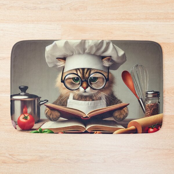 Item preview, Chef Simba - The Culinary Cat Maestro designed and sold by WheelieGdArt.
