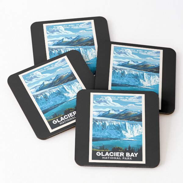 Item preview, Glacier Bay National Park, Vintage Travel designed and sold by PinkandP.