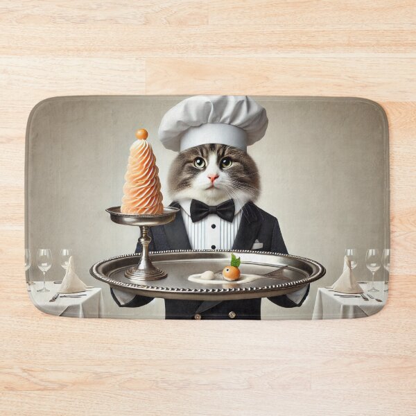 Item preview, Chef Marmalade - The Elegant Feline Connoisseur designed and sold by WheelieGdArt.