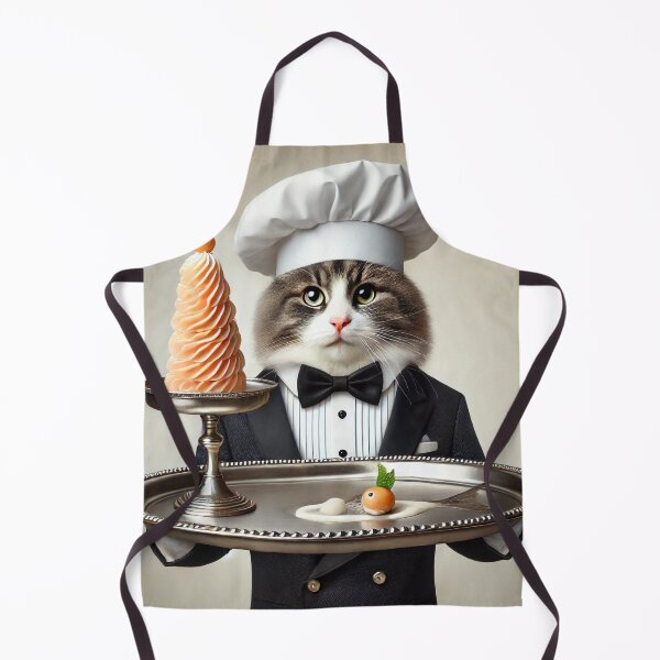 Item preview, Chef Marmalade - The Elegant Feline Connoisseur designed and sold by WheelieGdArt.