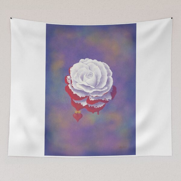 Item preview, Painted Rose - Rectangular Image designed and sold by Audra Lemke.