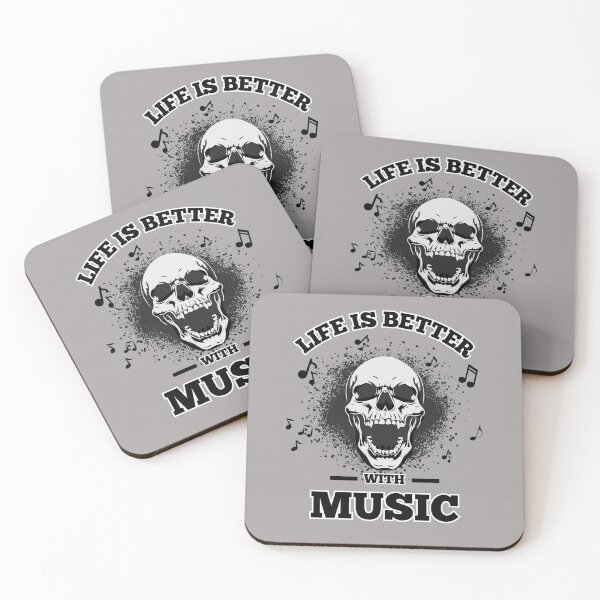 Item preview, LIFE IS BETTER WITH MUSIC designed and sold by ShirtSensations.