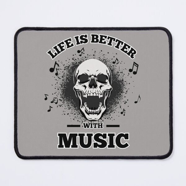 Item preview, LIFE IS BETTER WITH MUSIC designed and sold by ShirtSensations.