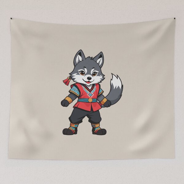 Item preview, Cool culture wolf designed and sold by Atlantico54.