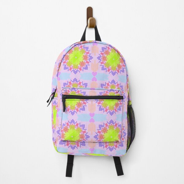 Item preview, A colorful pattern of flowers and leaves is displayed in a green designed and sold by PWDigitalArt.