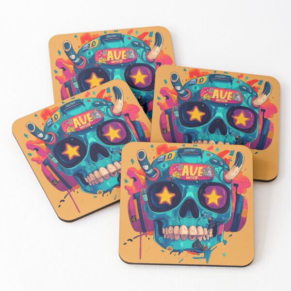 Item preview, Rebel Rhythms: Graffiti Skull Explosion designed and sold by Pujo Design.