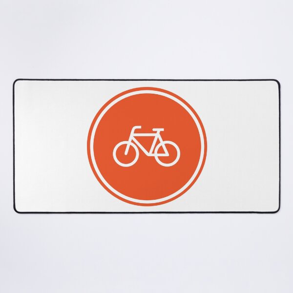 Item preview, Fiets verkeersbord oranje (Dutch Orange Traffic Sign) designed and sold by Glimpse-of-Hope.