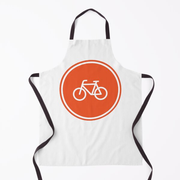 Item preview, Fiets verkeersbord oranje (Dutch Orange Traffic Sign) designed and sold by Glimpse-of-Hope.