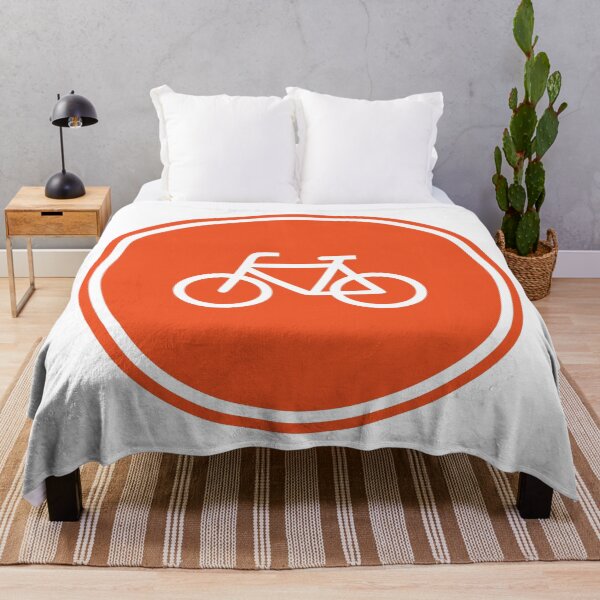 Item preview, Fiets verkeersbord oranje (Dutch Orange Traffic Sign) designed and sold by Glimpse-of-Hope.