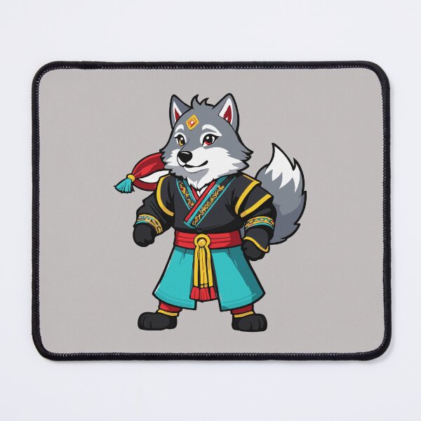 Item preview, asain wolf designed and sold by Atlantico54.