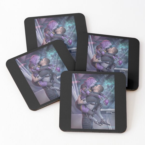 Item preview, Mass Effect Couple Art designed and sold by JustuKitties.