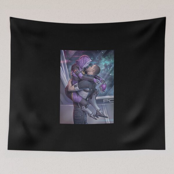 Item preview, Mass Effect Couple Art designed and sold by JustuKitties.