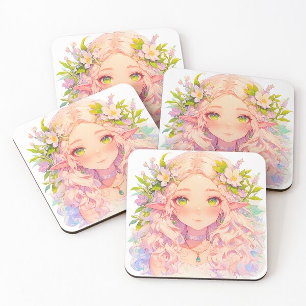Item preview, Pastel Kawaii Elf Sticker designed and sold by Pocket Money Stickers.