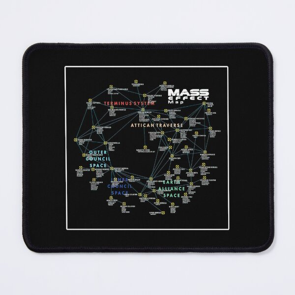 Item preview, Mass Effect Map designed and sold by JustuKitties.